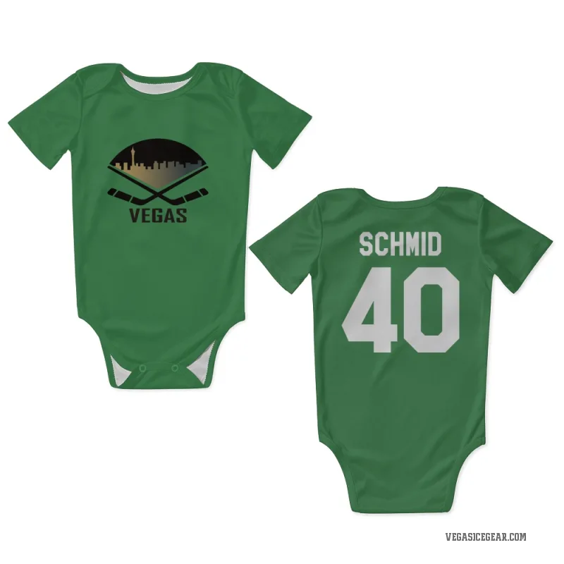 Akira Schmid Green Vegas Golden Knights Newborn & Infant Bodysuit