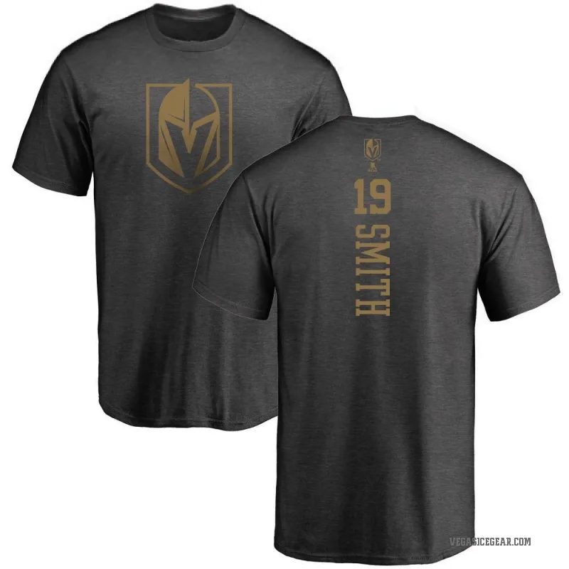 Reilly Smith Men's Gold Vegas Golden Knights Charcoal One Color Backer T-Shirt