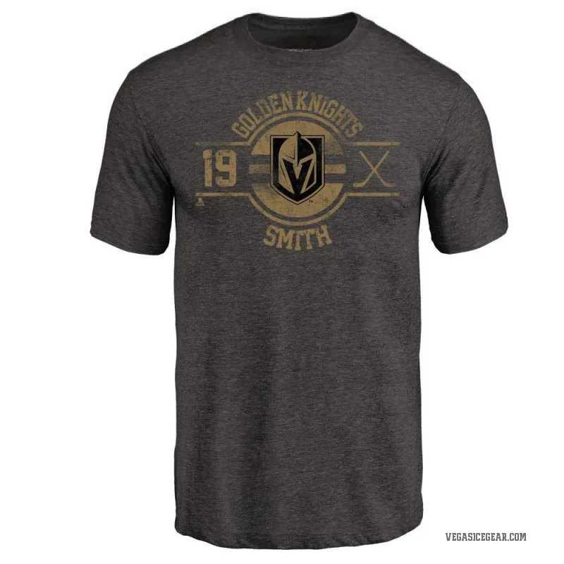 Reilly Smith Men's Gold Vegas Golden Knights Insignia T-Shirt - Black