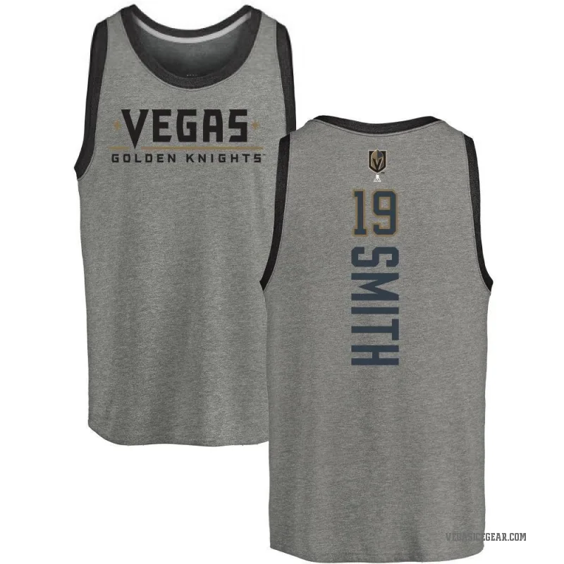 Reilly Smith Youth Gold Vegas Golden Knights Backer Tank - Heathered Gray